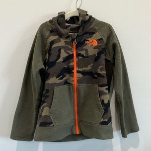 4T The North Face fleece zip up